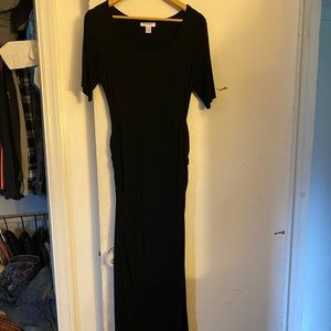 Floor Length Motherhood Maternity dress